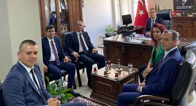 Muhasebeciler Odası Yönetiminden Hatay Vergi Dairesi Başkanı Cemil Müsevitoğlu’na Ziyaret