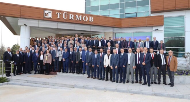 İSMO Başkanı İbrahim Kaynar, TÜRMOB’un Ankara’da Düzenlediği 15. Başkanlar Kurulu Toplantısına Katıldı