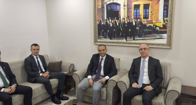 İskenderun Emniyet Müdürü Güneş, İSMO Yönetimine Hayırlı Olsun Ziyaretinde Bulundu