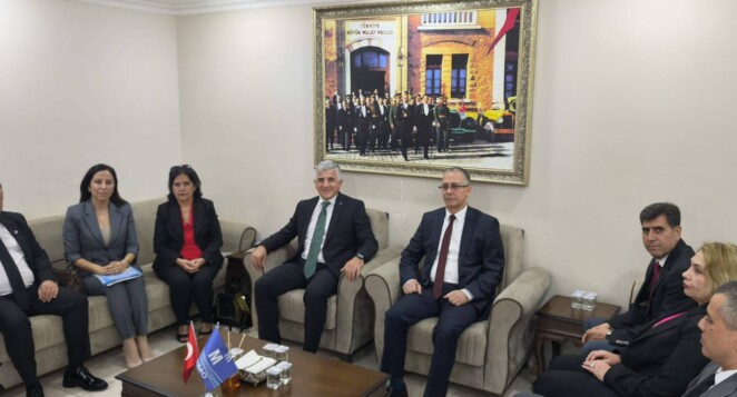 SGK Hatay İl Müdürü Hamit Bal Muhasebeciler Odasını Ziyaret Etti