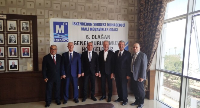 İSKENDERUN SERBEST MUHASEBECİ MALİ MÜŞAVİRLER ODASI GENEL KURULU YOĞUN KATILIMLA GERÇEKLEŞTİ İBRAHİM KAYNAR GÜVEN TAZELEDİ