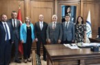 İSMO Yönetimi Hatay Defterdarı ve SGK İL Müdürünü Ziyaret Etti
