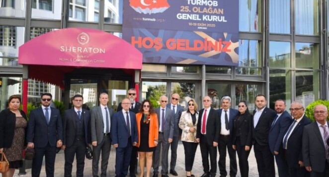 İSMO Heyeti TÜRMOB’un 25. Genel Kuruluna Katıldı