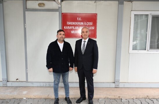 İsdemir Genel Müdürü Ayhan Akın’dan Yerel Muhtarlara Ziyaret