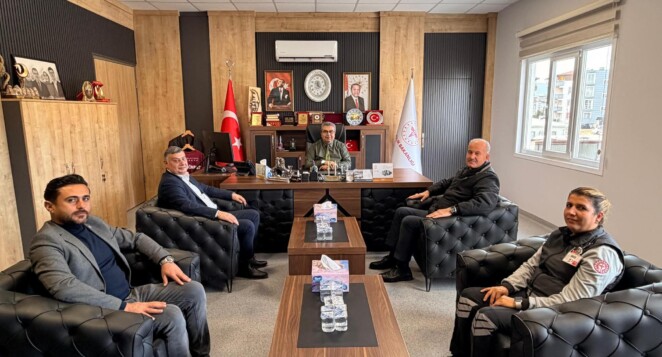 Öz Sağlık-İş Sendikasından İl Sağlık Müdürü Sönmez’e Ziyaret