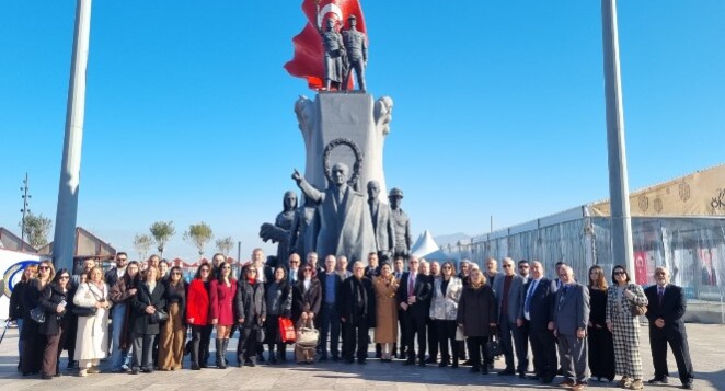 1 Mart Muhasebeciler Haftasında Meslek mensupları Anıt Alanında