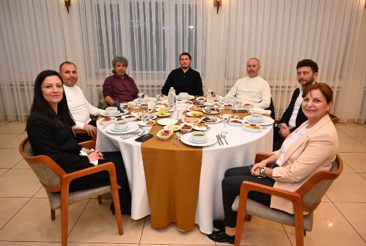 İSDEMİR BASIN İLE İFTARDA BULUŞTU